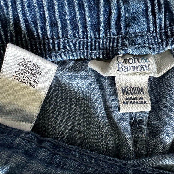 Stretchy Capri Jeans Sz M - Picture 8 of 8